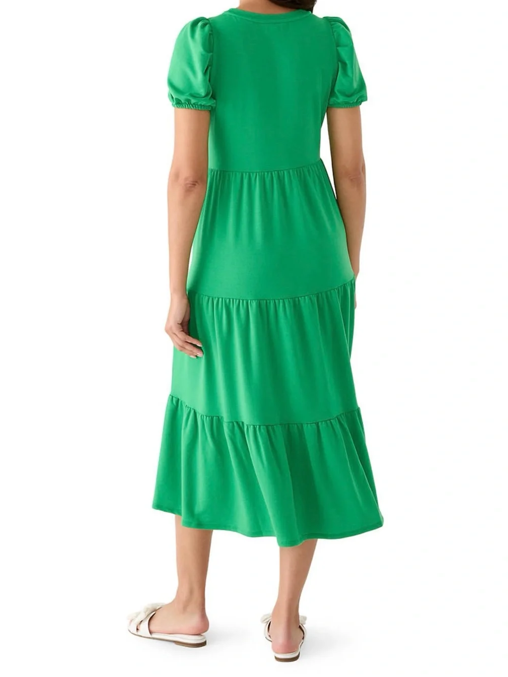 Crown and Ivy Green dress Women’s size medium - Picture 2 of 7